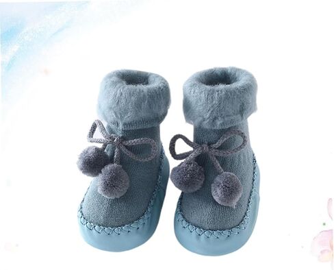 Cotton Socks Long Socks Slipper Sock Cotton Winter Warm Shoes Anti-slip in Kuwait