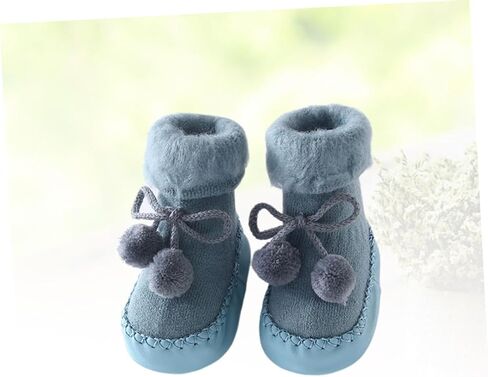 Cotton Socks Long Socks Slipper Sock Cotton Winter Warm Shoes Anti-slip in Kuwait