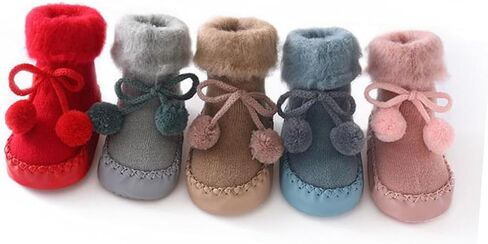 Cotton Socks Long Socks Slipper Sock Cotton Winter Warm Shoes Anti-slip in Kuwait