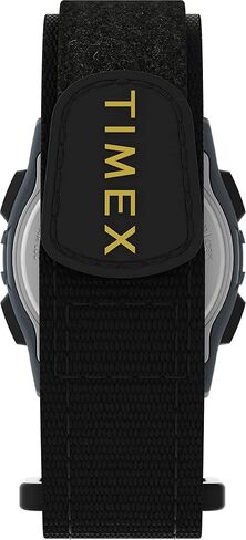 Timex UFC Unisex Rivalry 33mm Watch - Black Velcro Digital Dial Black Case in Kuwait