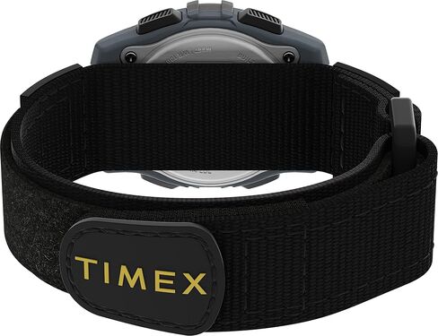 Timex UFC Unisex Rivalry 33mm Watch - Black Velcro Digital Dial Black Case in Kuwait