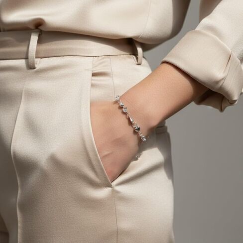 Gift Set Women's Watch Silver- Jewelry Set- Necklace-Ring- Earrings - Band in Saudi Arabia