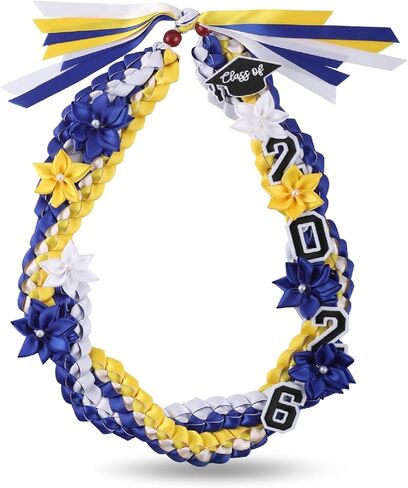 CORVIDA 2026 Graduation Lei Set Handmade Braided Graduation Ribbon Leis for High School College Graduation Ceremony Gifts Supplies in Saudi Arabia