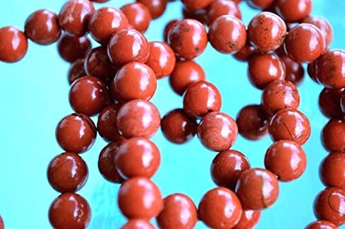 Red Jasper Mala Necklace – 8mm 108 Beads – Grounnding & Vitality in Saudi Arabia