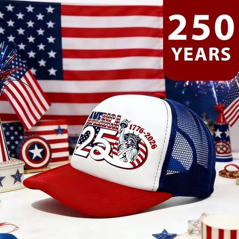 4th of July Outfits for Women-Fourth of July Shirts Women Accessories 250 Anniversary USA Hat,Patriotic Shirts Accessories Decorations-250 Anniversary USA Merchandise in Saudi Arabia