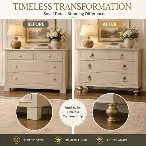 Cabilock 4 Pcs Unfinished Wood Finials, 5.9 Inch Decorative Wooden Post Caps for Bed Posts, Curtain Rod Ends, Furniture Accents and DIY Crafts in Saudi Arabia