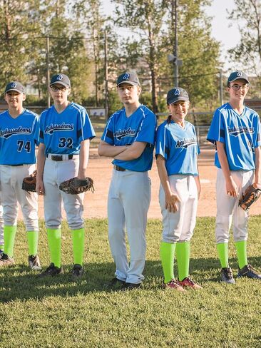Gnidio 2 Pairs Baseball Socks and Belt Cotton Adjustable Youth Baseball Softball Socks Belt for Boys Girls in Saudi Arabia