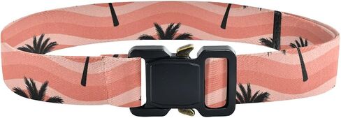 Tropical Palm Tree Kids Elastic Belts for Boys Girls, Adjustable Stretch Belt with Metal Buckle for Baseball Golf in Saudi Arabia