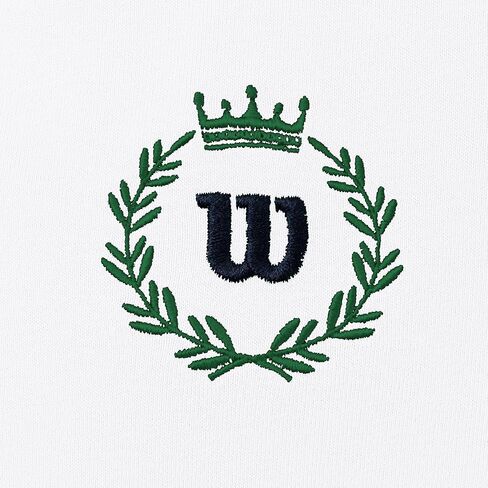 WILSON Girls Crest Logo Tee, Short Sleeve Athletic T-Shirt, Soft Breathable Cotton Blend, for School Sports and Casual Wear in Kuwait