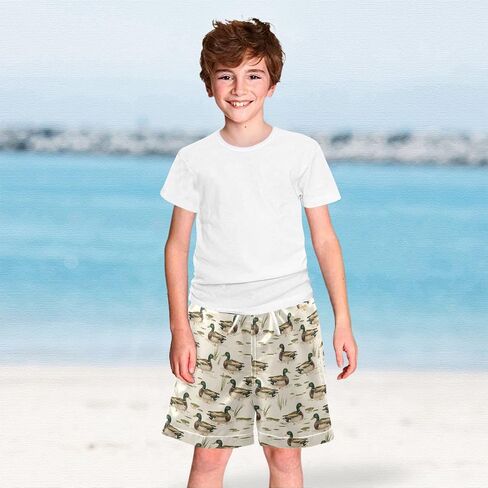 Boys Swim Trunks Boys' Board Shorts Bathing Suit Quick Dry Swimwear Beach Board Shorts in Saudi Arabia