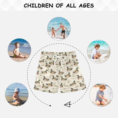 Boys Swim Trunks Boys' Board Shorts Bathing Suit Quick Dry Swimwear Beach Board Shorts in Saudi Arabia