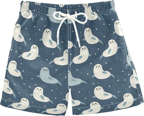 Boys Swim Trunks Boys' Board Shorts Bathing Suit Quick Dry Swimwear Beach Board Shorts in Saudi Arabia