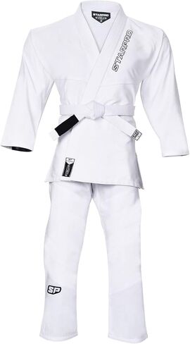 Starpro Kids BJJ Gi - Lightweight Brazilian Jiu Jitsu Uniform for Boys & Girls - Preshrunk Durable Training Gi with Free Belt in Saudi Arabia