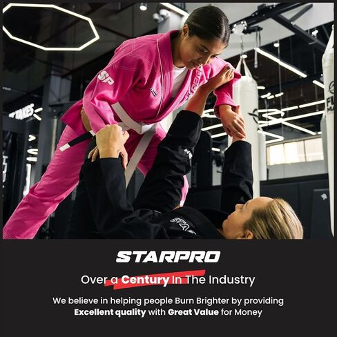 Starpro Kids BJJ Gi - Lightweight Brazilian Jiu Jitsu Uniform for Boys & Girls - Preshrunk Durable Training Gi with Free Belt in Saudi Arabia