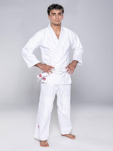 FUJI Essential Judo Gi Uniform, Kids & Adults Lightweight Cotton Training Gi in Kuwait