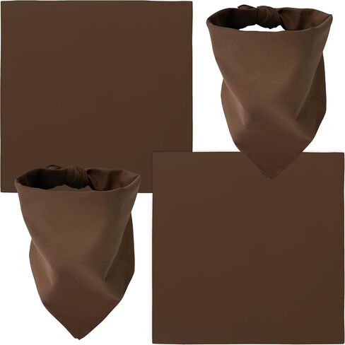 WEITBF 2 Pack Solid Color Bandana Blank Flag Bandanas Scarf Headband - 100% Cotton, 22 x 22 inch in Saudi Arabia