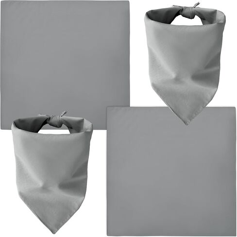 WEITBF 2 Pack Solid Color Bandana Blank Flag Bandanas Scarf Headband - 100% Cotton, 22 x 22 inch in Saudi Arabia