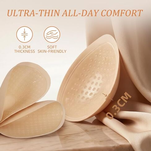 Ultra Sticky Bra Push Up Backless Bra Reusable, Invisible Adhesive Bra, Comfortable Strapless Bras for Women in Saudi Arabia