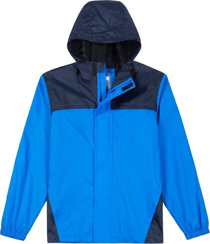 BenBoy Kids Rain Jacket Rain Coat Outdoor Waterproof Lightweight Windproof Windbreaker for Boys Girls in Kuwait
