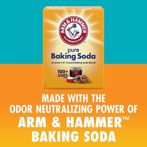 Arm and Hammer 4.5oz Foot Powder for Shoe Odor Elimination and Moisture Control with Corn Starch and Baking Soda Talc Free for Cool, Dry, and Fresh Feet, Aqua Refresh Scent in Kuwait