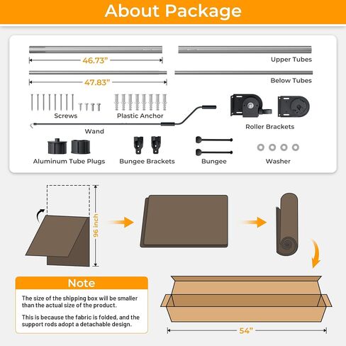 HOMEDEMO Outdoor Roller Shades for Patio, 6'W x 6' H Roll up Shade for Outside, Sun Roller Shade Cloth Roll Blinds Cordless Waterproof for Porch Gazebo Pergola Balcony Backyard Mocha in Kuwait