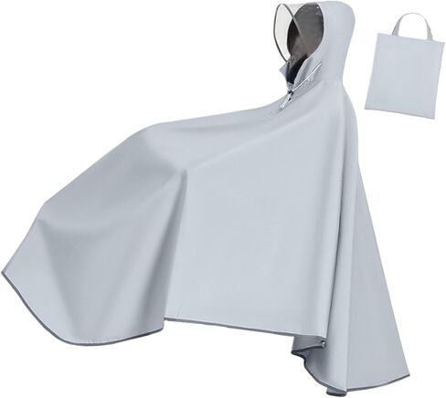 Bicycle Rain Poncho with Hood for Full Coverage and Protection in Saudi Arabia