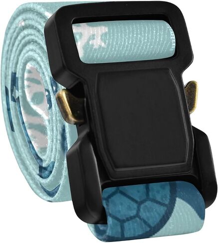 Sea Turtles Kids Elastic Belts for Boys Girls, Adjustable Stretch Belt with Metal Buckle for Baseball Golf in Saudi Arabia
