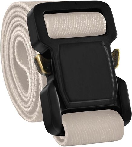 Sand Color Kids Elastic Belts for Boys Girls, Adjustable Stretch Belt with Metal Buckle for Baseball Golf in Saudi Arabia