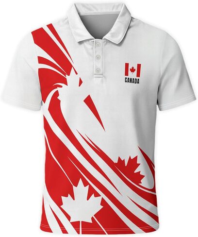 Men's Novelty Polo Shirts Golf Shirt for Men Shirts Short Sleeve Moisture Wicking Casual Top in Saudi Arabia
