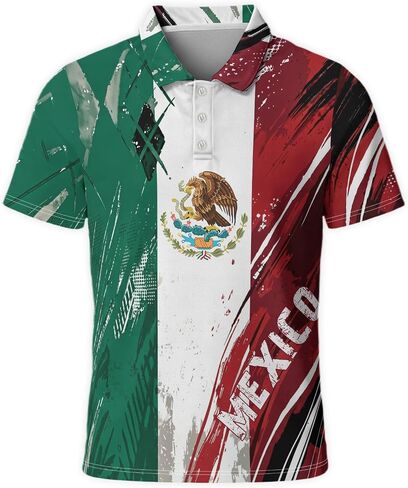 Men's Novelty Polo Shirts Golf Shirt for Men Shirts Short Sleeve Moisture Wicking Casual Top in Saudi Arabia