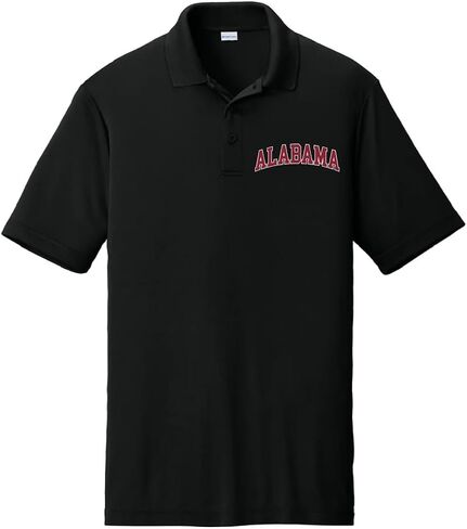 Wild Bobby State Sports Fan Wear Performance Moisture Wicking Men's Polo Shirt in Kuwait