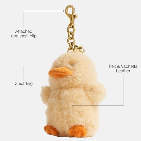 Coach Shearling Bag Charm in Saudi Arabia