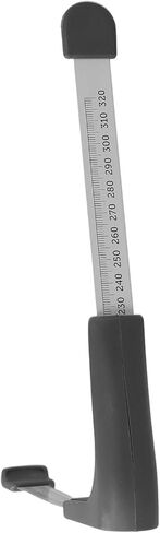 Shoe Measurer Foot Gauge Ruler Adult and Children, 110-320mm Steel Tape with ABS, 4.33-12.6 Inch for Range, White and Grey in Kuwait