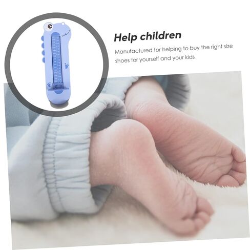 Children's Foot Measuring Device Feet Sizer Shoe Size Measuring Devices Combination Measuring Device Feet Measuring Device Small Foot Ruler Tape Measure Abs Plastic Baby Toddler in Kuwait