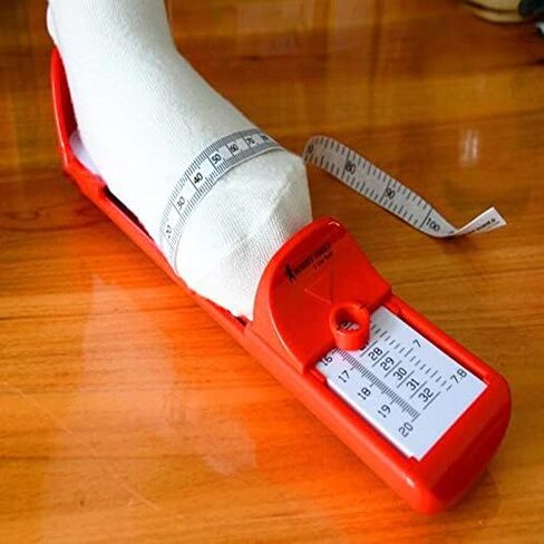 Foot Measuring Device Foot Measuring Tool Shoe Size Indicator for Men, Red in Kuwait