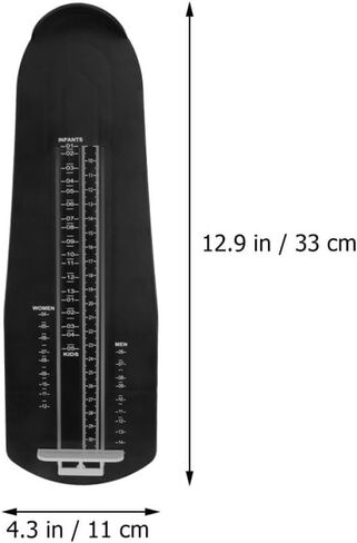 Healeved 2pcs Foot Measuring Ruler Adult Foot Measurement Gauge Brannock Measuring Device Shoe Measurer in Kuwait