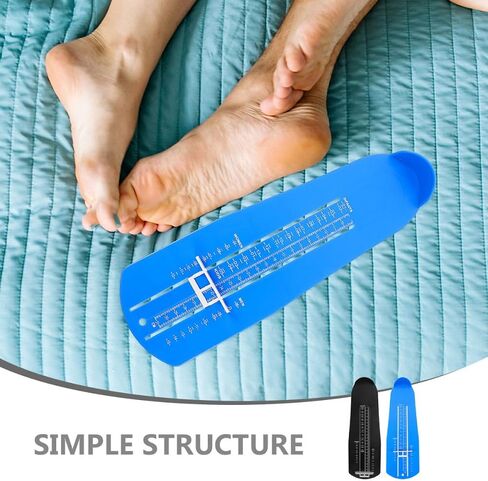Healeved 2pcs Foot Measuring Ruler Adult Foot Measurement Gauge Brannock Measuring Device Shoe Measurer in Kuwait