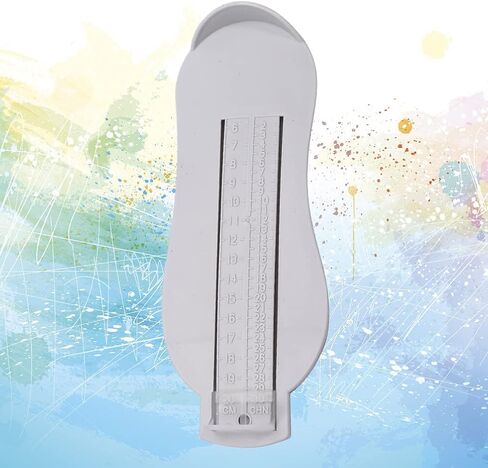 TENDYCOCO 1 قطعة جهاز قياس القدم برانوك جهاز قياس القدم للأطفال أجهزة قياس الأحذية قياس حجم الحذاء مقاس الحذاء قياس قدم الطفل قياس القدم حذاء الطفل الطفل المنزلية in Kuwait