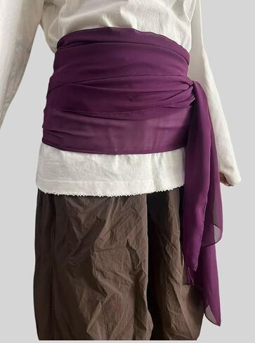 Pirate Sash Chiffon Belt Halloween Costume Large Sash in Saudi Arabia