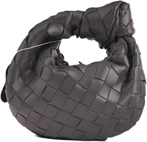 Yatemiole Mini Handheld Cloud Bag,Handwoven Handheld Clutch with Zipper Closure,Wristlet for women in Kuwait