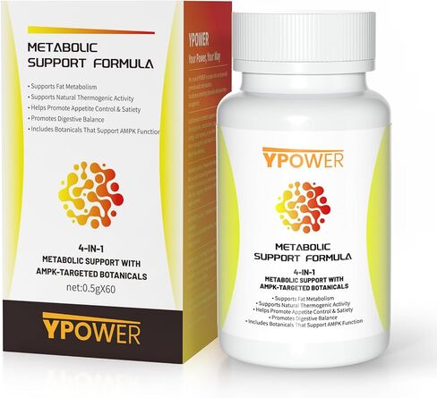 Natural Thermogenic Fat Burner – 4 in 1 Metabolic Support for Stubborn Fat, Metabolism Boost & Weight Control, 24/7 Weight Loss, 60 Capsules in Saudi Arabia
