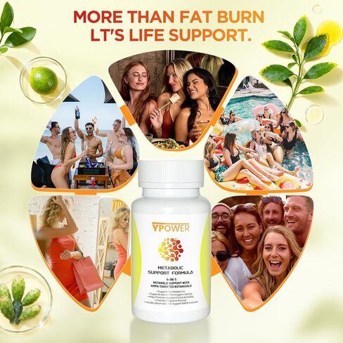 Natural Thermogenic Fat Burner – 4 in 1 Metabolic Support for Stubborn Fat, Metabolism Boost & Weight Control, 24/7 Weight Loss, 60 Capsules in Saudi Arabia