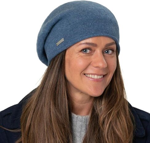 Seeberger Lasuna Cashmere Beret Women Anthracite One Size in Kuwait
