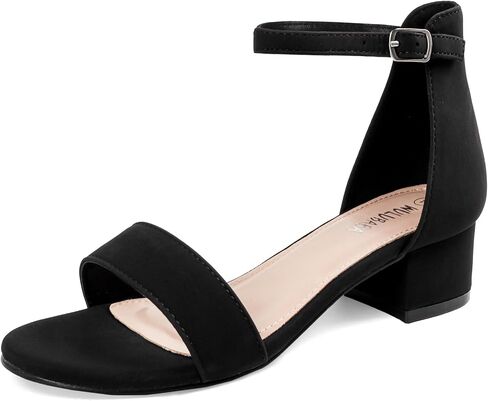 Girls Dress Shoes Low Heel Sandals Open Toe Ankle Strap for Flower Girl Wedding Party,Little and Big Girls in Saudi Arabia
