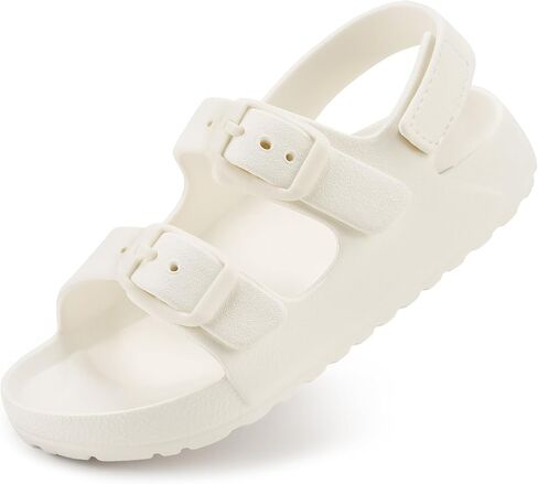 Stelle Toddler Girls Sandals for Boys Adjustable Buckle Open Toe Sandal Lightweight Casual Summer Shoes for Little/Big Kids in Kuwait