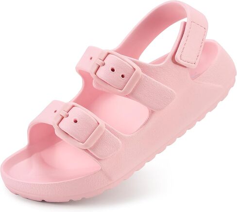Stelle Toddler Girls Sandals for Boys Adjustable Buckle Open Toe Sandal Lightweight Casual Summer Shoes for Little/Big Kids in Kuwait