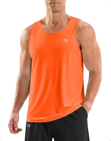 G Gradual Men's Workout Tank Tops Sleeveless Muscle Shirts Summer UPF 50+ Quick Dry Shirts for Men Athletic Running Gym in Kuwait