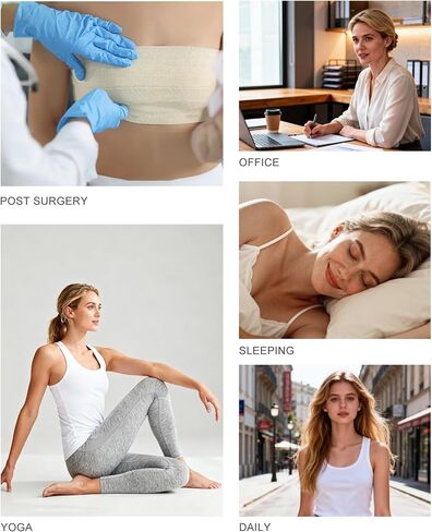 Front Closure Compression Bra Post Surgery Mastectomy Surgical Wireless with Adjustable Straps in Saudi Arabia