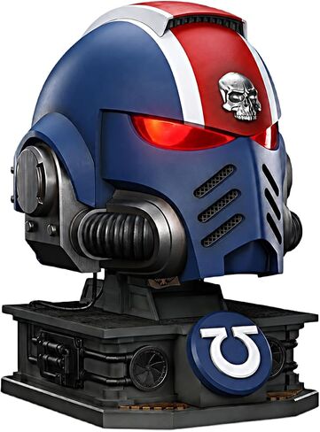 JOYTOY 1:1 Life Size Wearable MKX Helmet Cosplay Helmet, Warhammer 40K: Space Marine 2 Adult Collectible in Saudi Arabia