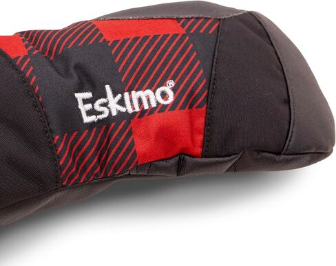 Eskimo® Keeper™ Youth Mitts, Youth, OSFM, Black/Plaid, 41636 in Kuwait